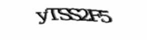Security check image, please type the characters shown