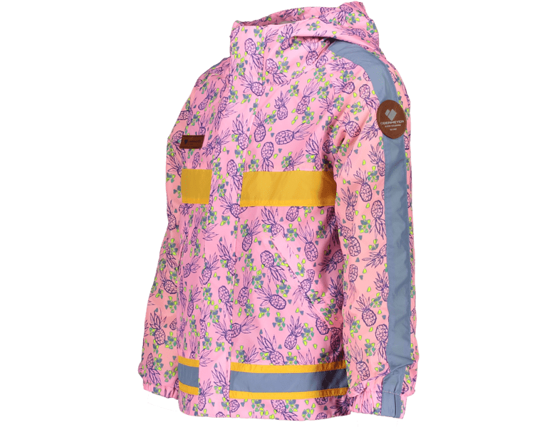 7200120173_S03_MQNSDE The Frankie Shell is a lightweight, water resistant shell, crafted with kids in mind; durable, fun colors and prints, handwarmer pockets, and reflective trims for safety. Reliable protection for back to school, family outings, bike rides, and outdoor adventures.