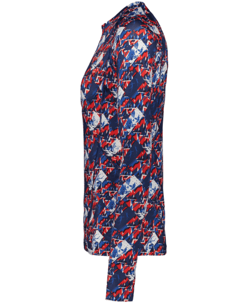 1902920140_S03_MQNSDE The Discover Family is our top selling base layer collection featuring flat seam construction for comfort, a soft brushed interior, and fun one-of-a-kind colors and prints. The Discover Crew is a popular silhouette and perfect as a base layer or to wear on its own.