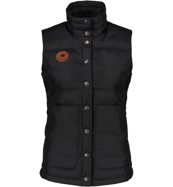 1405216009_S01_MQNFRT The Mila Down Vest will provide extra warmth as a mid-layer on the coldest of days or be a great stand-alone piece for everyday use. Featuring 550 Fill Power Allied Down and Feather responsibility sourced insulation and an ultra-light water-resistant fabric. A versatile piece with a tailored fit which can be worn alone or as an underlayer.