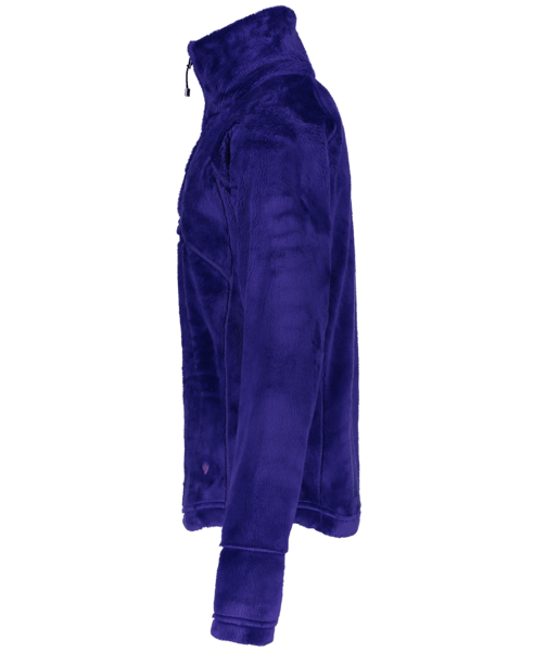 3700019075_S03_MQNSDE The Furry’s active fit accentuates its super styly shape. The mock neck and stitch lines enhance its shapely look. Flat seam construction in dreamy soft double-sided 100% polyester high-pile fleece. Thumbhole cuffs and ¼ zip neck.
