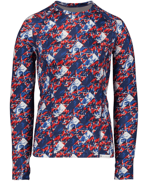 1902920140_S01_MQNFRT The Discover Family is our top selling base layer collection featuring flat seam construction for comfort, a soft brushed interior, and fun one-of-a-kind colors and prints. The Discover Crew is a popular silhouette and perfect as a base layer or to wear on its own.