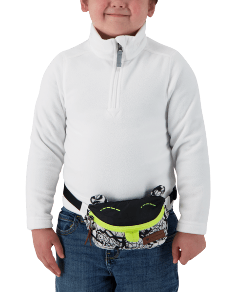 7804020127_S05_MODFRT The Little Hip-ster is an ideal partner for your little one’s adventure; featuring a quick release adjustable waist strap for safety, interior stash pocket, and decorative ears for an element of fun.