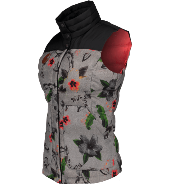 1405220134_S03_MQNSDE The Mila Down Vest will provide extra warmth as a mid-layer on the coldest of days or be a great stand-alone piece for everyday use. Featuring 550 Fill Power Allied Down and Feather responsibility sourced insulation and an ultra-light water-resistant fabric. A versatile piece with a tailored fit which can be worn alone or as an underlayer.